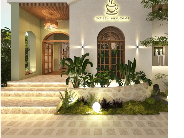 A completed Luxe Habitat hospitality project