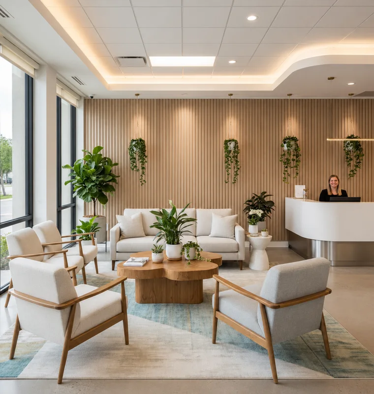 Lobby & Client Lounge