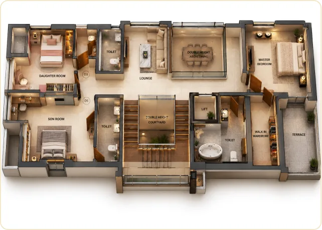 Regal Mention floor plan 1