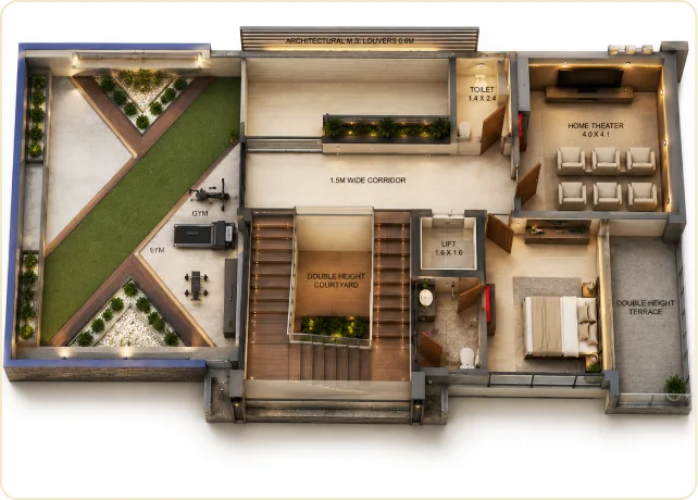 Regal Mention floor plan 2