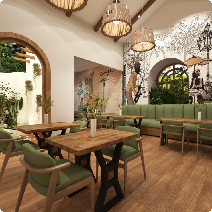 Cafe Theme Design