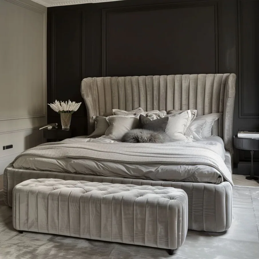 Suede Bed