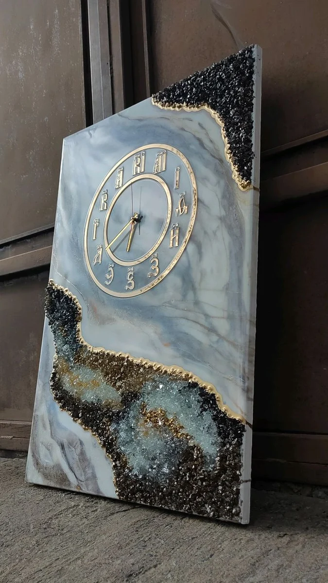 Resin Wall Clock 06