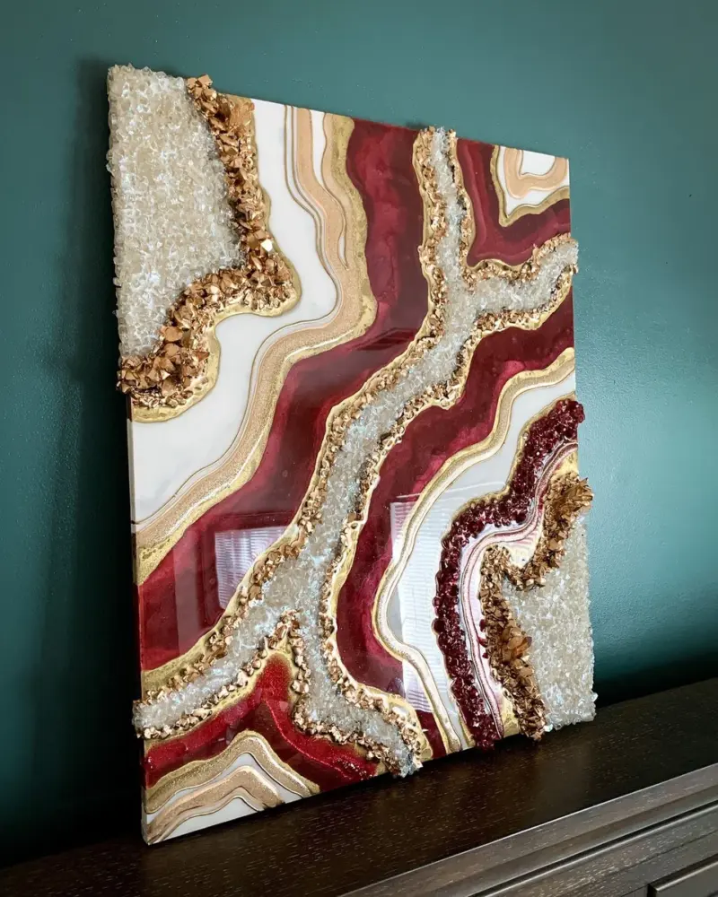 Resin Geode Wall Art 05