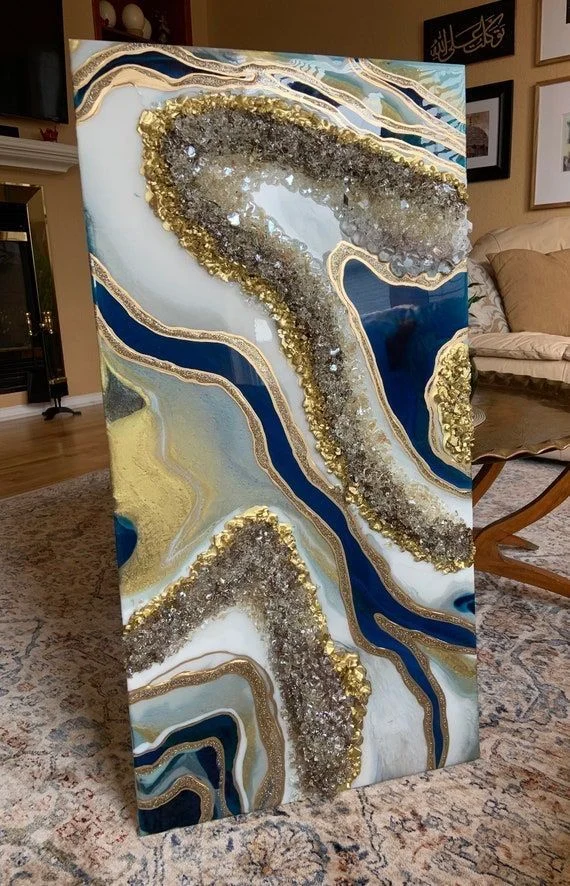 Resin Geode Wall Art 06