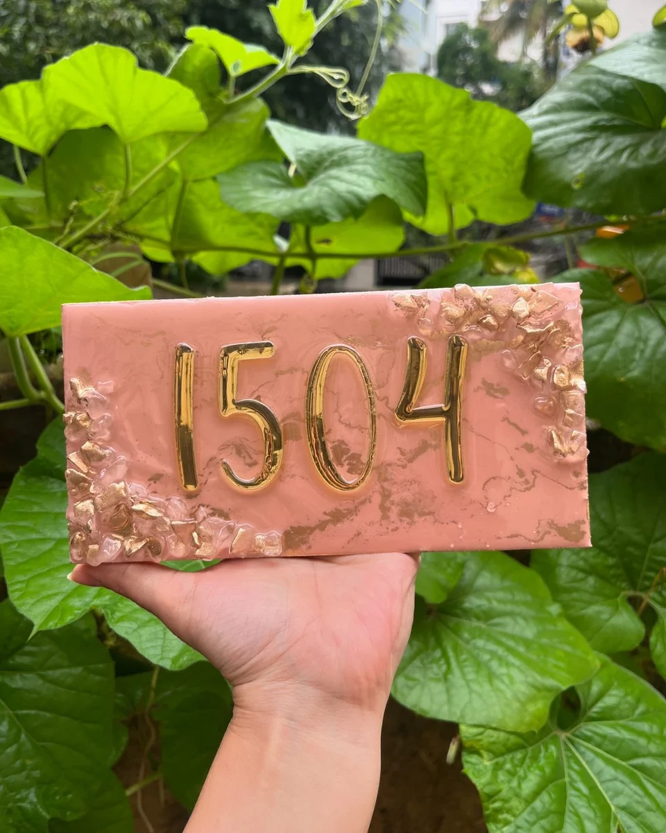 Resin Name Plate 01