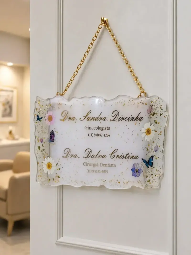 Resin Name Plate 03